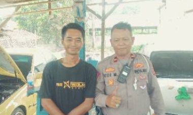 Polsek Cikupa Terjunkan Kanit Lantas, Giat Polisi RW serap Aspirasi Masyarakat
