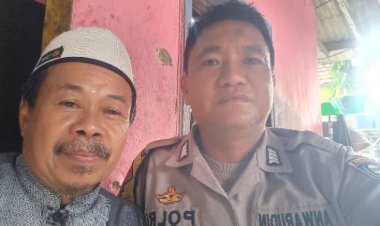 Giat Rutin Polisi RW, Bripka Anwaruddin SABHARA Polsek Cikupa , Gelar Giat Sambang  Tokoh Masyarakat
