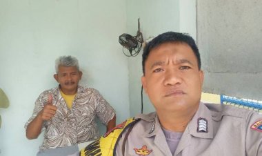 Giat Rutin Polisi RW, BRIPKA ANWARUDDIN ANGGOTA SABHARA POLSEK CIKUPA, Gelar Giat Sambang Tokoh Masyarakat Kp.Kadu Rt.09 / 04