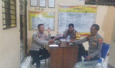 Pawas Polsek Cikupa Gelar Patroli Barcode, Pastikan Jaga Kamtibmas
