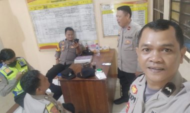 Pastikan Jaga Kamtibmas, Personel Polsek Cikupa Gelar Patroli Barcode*