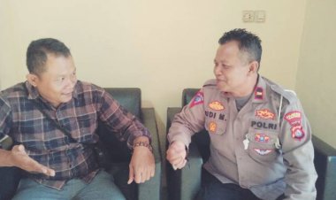 Giat Rutin Polisi RW Ipda Udi Muhdi Personil Kanit Lantas Polsek Cikupa Gelar Silaturahmi Masyarakat