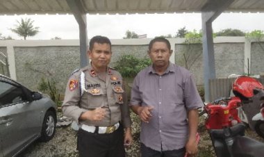 Ipda Mahdi Polisi RW,Sambangi Masyarakat Kp. Cikupa