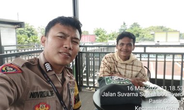 Bhabinkamtibmas Polsek Cikupa Gencar Dengan Cara Sambang Kunjungan.Kepada Warga Binaan Bersama Bapa Samlan Beri Tentang Kamtibmas Dan Jalin Silaturahmi