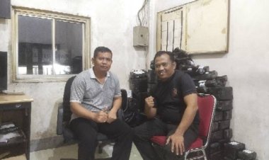 KUNJUNGAN POLISI RW, IPDA MAHDI, SH, KANIT PROVOS POLSEK CIKUPA Ke Kelurahan Cikupa Tangerang