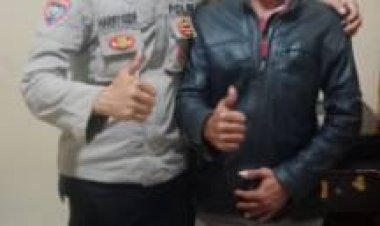 KUNJUNGAN POLISI RW AIPDA HARRY NOVRIANSYAH ANGGOTA SPKT POLSEK POLSEK CIKUPA, Ke Budi Mulya Cikupa