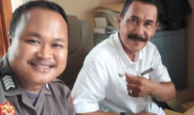 BRIPKA SAEBATUL HAMDI ANGGOTA SABHARA POLSEK POLSEK CIKUPA, Lakukan Kunjungan Polisi Rw Ke  Kel. Cikupa
