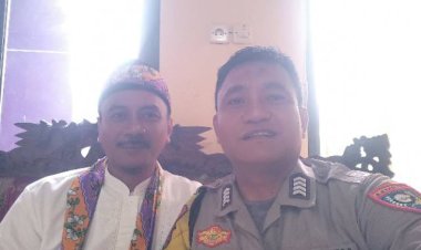 BRIPKA ANWARUDDIN ANGGOTA SABHARA POLSEK POLSEK CIKUPA, Kunjungan Polisi RW Ke Sukamulya Rt 07 Cikup