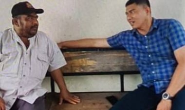 IPDA SYAIFUL RUSDIANSYAH, S.H KANIT INTEL POLSEK   POLSEK CIKUPA, Kunjungan Polisi RW ke Kelurahan Sukamulya Cikupa