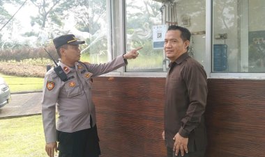 Kanit Samapta Ipda Purwantoro Giat Patroli Barcode Dan Patroli Mobile Guna Meningkatkan Edukasi Tetang Harkamtibmas yang Baik Bersama Security 