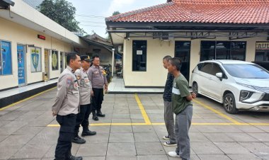 Laksanakan Kegiatan Pembinaan Wawasan Kebangsaan oleh Pawas Kanit Lantas Terhadap Pelajar Yang Terindikasi Geng Motor