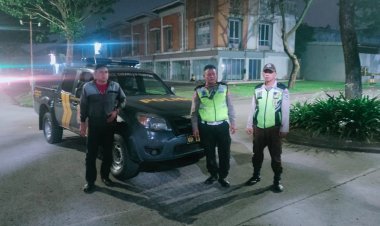 Personil Polsek Cikupa Polresta Tangerang Polda Banten, Melaksanakan Kegiatan Patroli Mobile Antisipasi Kriminaliitas