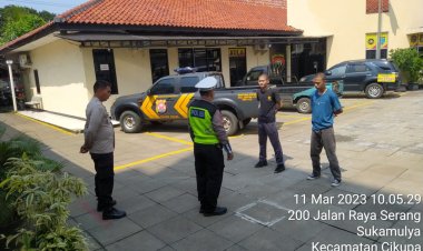 Pembinaan Wawasan Kebangsaan Oleh Pawas Kanit Lantas Polsek Cikupa Polresta Tangerang Polda Baten Ipda Udi Muhdi Terhadap Pelajar Yang Terindikasi Geng Motor