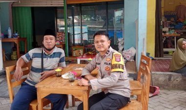 Personil Polsek Cikupa *YUK NGOPI WAE* Mengajak Warga Binaan Untuk Bersinergi Bersama Bhabinkamtibmas dalam  Komomunikasi Sosial Kemitraan