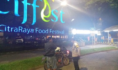 Personil Polsek Cikupa Polresta Tangerang Lakukan Kegiatan Patroli Ops Cipkon Antisipasi Kriminalitas Dan Antisipasi C3