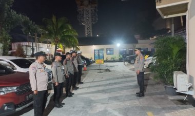 Kanit Binmas AKP jakariyanta Pimpin Apel Ops Cipkon Polsek Cikupa Polresta Tangerang Polda Banten, Antisipasi Terhadap Mako Tetap Siaga