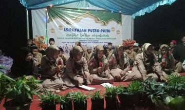 Menyambut Datangnya Bulan Suci Ramadhan kampung Ciodeng Gelar Ikhtifalan Putra-Putri