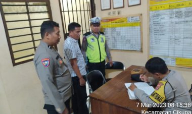 Apel Pagi Personil Polsek Cikupa Polresta Tangerang Polda Banten, Wakapolsek Cikupa Himbau kepada Seluruh Anggota Tetap Jaga Situasi Dan Kedisiplinan