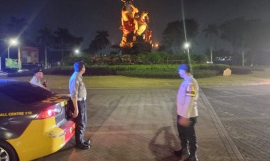 Beri Rasa Aman, Patroli Ops Cipkon Personil Polsek Cikupa di Darkum Polsek Cikupa Polresta Tangerang Polda Banten