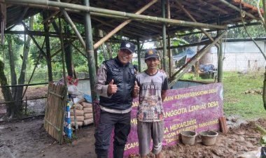 Laksankan Patroli Preventif Dan Sambang DDS, Bhabinkamtibmas Polsek Panongan Titipkan Pesan Kamtibmas