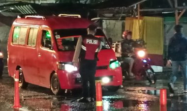Guna Meminimalisir Angka Kejahatan, Polsek Balaraja Rutin Gelar Operasi Cipta Kondisi di Depan Makopolsek