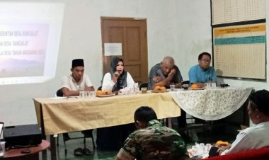 Desa Rancailat Kecamatan Kresek, Gelar Musdes Tahun Anggaran 2023