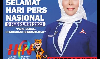 Ucapan Hari Pers Nasional (HPN), Dari Ketua Fraksi DPRD Kab. Tangerang Nonce Thendean