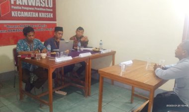 Bawaslu Kecamatan Kresek Lakukan Penjaringan Calon Anggota Panwas Desa/Kelurahan Secara Selektif