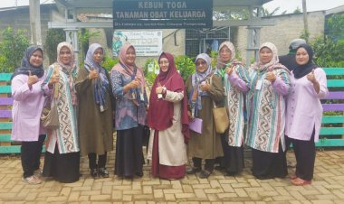 Monitoring Dan Evaluasi Kunjungi TP PKK Kecamatan Cikupa Tahun 2023, Desa Talaga Kecamatan Cikupa Kab.Tangerang