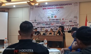 RAKER Dan Diklat Jurnalistik FWJI DPW Banten Berjalan lancar dan Sukses di Mutiara Carita Cottages