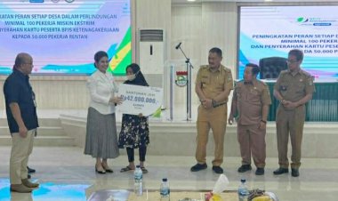 Para Kepala Desa Kabupaten Tangerang Di Ajak Kajari Untuk Dapat Membantu Para Pekerja Miskin Ekstrem Di Wilayahnya