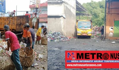 Sambil Komsos Pengelola Pasar Tradisional Dan Pedagang Imbau Untuk Menjaga Kebersihan Lingkungan