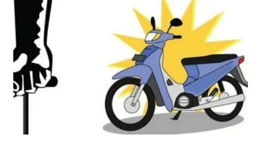 Dengan Hitungan Menit Motor yang Di Parkir Depan Rumah Hilang Di Gondol Maling