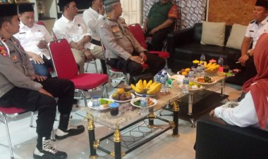 Kapolsek Cikupa Akp Imam Wahyu Pramono,S.IK Yang Diwakili Kanit Binmas Akp Jakarianta,Aktif Ikuti Pengajian Bulanan MUI Di Desa Bojong Cikupa