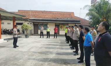 Wakapolsek Cikupa Akp Udiyano, Melaksanakan Apel Pagi Serta Pengecekan Tahanan Dengan Keadaan Aman