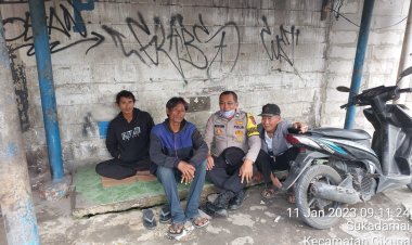 Sinergi Bhabinkamtibmas Polsek Cikupa Polresta Tangerang Bersama Warga Binaannya Desa Sukadamai.