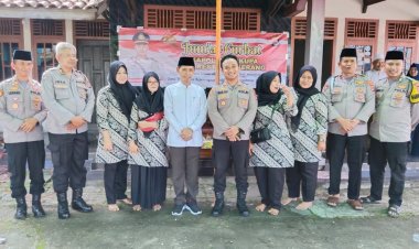 Giat Jumat Curhat Kapolsek Cikupa Polresta Tangerang Di Kediaman KH. Muhtar, Kp. Pasir Gadung