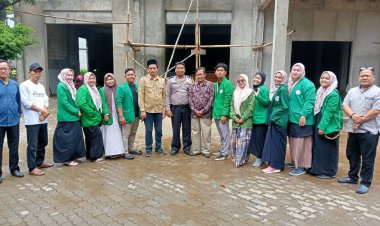 Kapolsek Cikupa Sambang Bersama Staf Desa dan Mahasiswa Fakultas Tarbiyah ilmu Keguruan Cendikia Aditama Tangerang