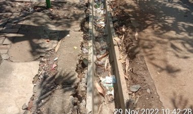 Proyek U-Ditch Jalan Padat Karya Sukamulya Dikeluhkan Para Pedagang dan Diduga Dikerjakan Tak Sesuai Spesifikasi