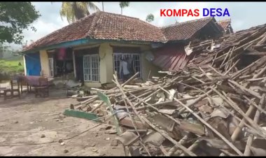 Laporan Sementara dari BPBD Kab. Cianjur Korban gempa 5,6 SR