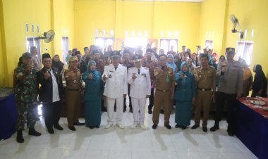 Bupati lamtim Lantik,(PAW) kepala desa Asahan