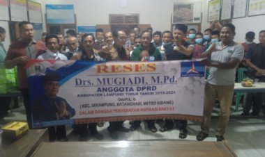 Reses DPRD Komisi lll,aspirasi perangkat desa agar silfa segera di bayar.