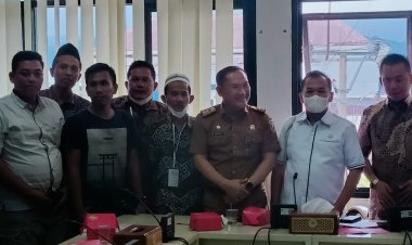 Aliansi petambang pasir dan batu meminta," agar gubernur mengeluarkan Perpres Nomor.55(,th 2022)