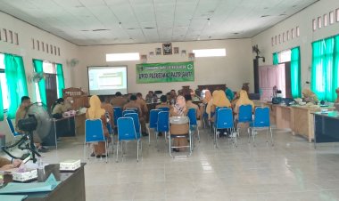 Lokakarya mini melibatkan semua lintas sektor kecamatan dan desa