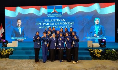 Ketua Fraksi DPRD Kab. Tangerang Nonce thendean SH, Hadiri Pelantikan Pengurus DPC Se-Banten