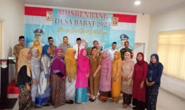 Camat Legok Tanggapi Usulan Warga Dalam Musrembang Desa Babat