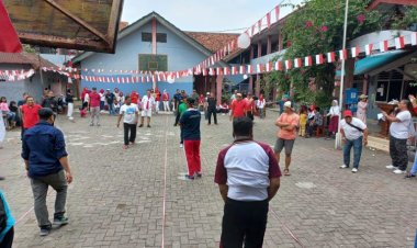 Pemdes Cikupa Gelar Berbagai Perlombaan Meriahkan HUT Kemerdekaan RI Ke-77