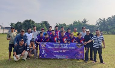 Pemdes Pasir Gadung Gelar Sepakbola Antar RW Di Stadion Mini Porsena pasir gadung