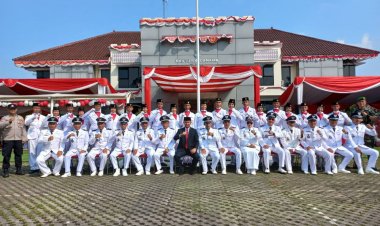 Kecamatan Cikupa Gelar Upacara HUT RI Ke 77, 17 Agustus 2022 Di Halaman Kecamatan