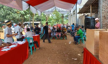 Pemdes Cibadak Cikupa Gelar pemilihan Ketua RW